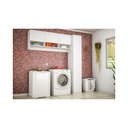 Ver imagem 2 de Kit de Armários Multiuso Lavanderia Eloísa 04 Portas Branco - Phoenix