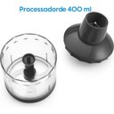 Ver imagem 6 de Mixer de Alimentos Cinza Lunar Inox 600w 3 em 1 Copo 700ml Elgin 110v