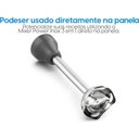 Ver imagem 7 de Mixer de Alimentos Cinza Lunar Inox 600w 3 em 1 Copo 700ml Elgin 110v