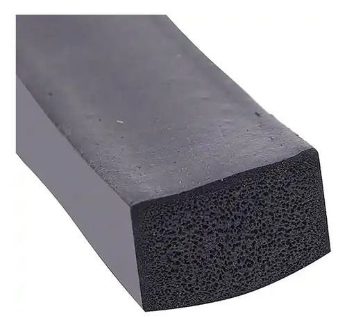 Perfil de Borracha Esponjoso Vedação Macio 38x50mm - 1m - 3