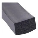 Ver imagem 3 de Perfil de Borracha Esponjoso Vedação Macio 38x50mm - 1m