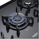 Ver imagem 7 de Fogão Dako 5 Bocas Supreme Timer Glass Titanium Bivolt