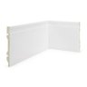 Rodapé de Poliestireno 15cm x 15mm x 2,40m Frisado NFR Rodapés - 1