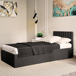 Kit 30 Cabeceiras de Cama Solteiro em L Box Modulada Estofada Autocolante 3,00mx45cm - 8