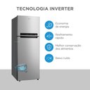 Ver imagem 5 de Geladeira Frost Free Duplex 394l Inverter Prata Midea Mdrt533evd502 - 220v