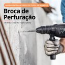 Ver imagem 6 de Broca Vídea Fura Parede Concreto 6mm X 160mm Encaixe Sds Plus | Fertak