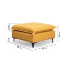 Ver imagem 4 de Puff Modular com Pé Metal Sôma CabeCasa MadeiraOriginals