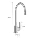 Ver imagem 2 de Misturador Monocomando de Mesa para Cozinha Level Cromado 2271.c26 Deca