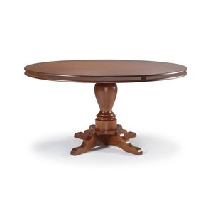 Mesa de Jantar Redonda 116x116cm Manchester Linz Móveis - Imbuia Glazer