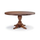Ver imagem 1 de Mesa de Jantar Redonda 116x116cm Manchester Linz Móveis - Imbuia Glazer