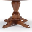 Ver imagem 2 de Mesa de Jantar Redonda 116x116cm Manchester Linz Móveis - Imbuia Glazer