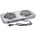 Ver imagem 3 de Fogão Eletrico De Mesa Agratto Fm02 2 Bocas 2000W Inox 220V