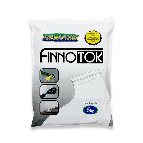 Massa de Acabamento Finnotok Branco 5kg