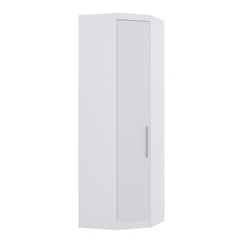 Guarda Roupa Modulado Alpes 1 Porta Canto Diagonal - Módulo Luciane:branco