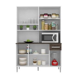 Cozinha Compacta 8 Portas 1 Gaveta Bianca Espresso Móveis - 2