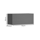 Ver imagem 3 de Armario Aereo Basculante 70 Cm Line Gris Ktp