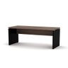 Mesa Diretora Pe 40 Pandin 1,70 M Walnut e Preto - 1