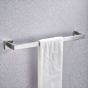 Ver imagem 4 de Kit Acessórios Banheiro Aço Inox 304 Luxo 4 Peças Prata - Brinovar