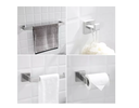 Ver imagem 2 de Kit Acessórios Banheiro Aço Inox 304 Luxo 4 Peças Prata - Brinovar