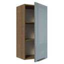 Ver imagem 6 de Armário Aéreo Madesa Lux 40 x 83 cm 1 Porta Rustic/Cinza
