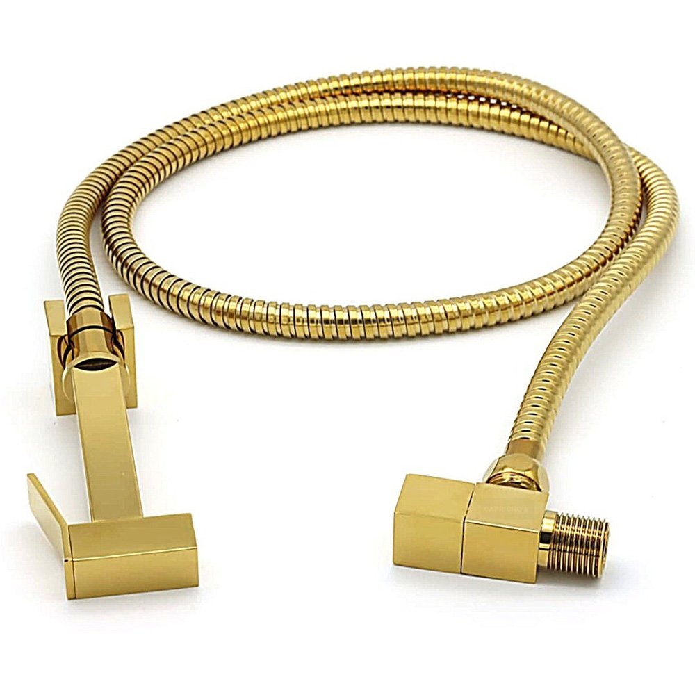Engate para Ducha Higienica Chuveirinho Mangueira 1 Metro e 20cm Flexivel Banheiro Chuveiro Lavabo R - 8