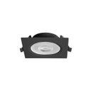 Ver imagem 2 de Kit 10 Spots de Embutir Quadrado Plano Preto 9cm LED 5W 4000k Bivolt