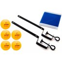 Ver imagem 3 de Kit Completo Ping Pong Tênis de Mesa Bolinha Raquete e Rede
