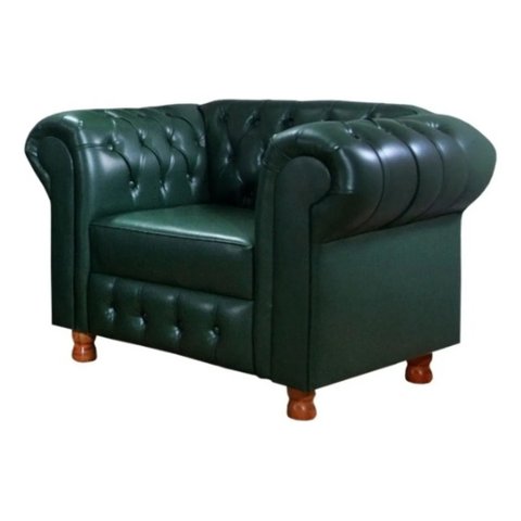Poltrona Chesterfield Bourbon Courano:Verde