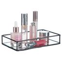 Ver imagem 1 de Bandeja Decorativa com Espelho P/ Taça Perfume Banheiro Bd-030 (p) Pgb Bandeja Espelhada (p)