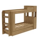 Ver imagem 2 de Treliche com Cama Auxiliar Baú Escadas Armário 240cm Tecnomóbili