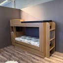 Ver imagem 7 de Treliche com Cama Auxiliar Baú Escadas Armário 240cm Tecnomóbili