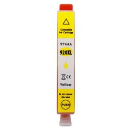 Cartucho de Tinta Yellow Compatível 920xl 920 Cd974al para Hp Officejet 6000 6500 7500a 15ml - 3