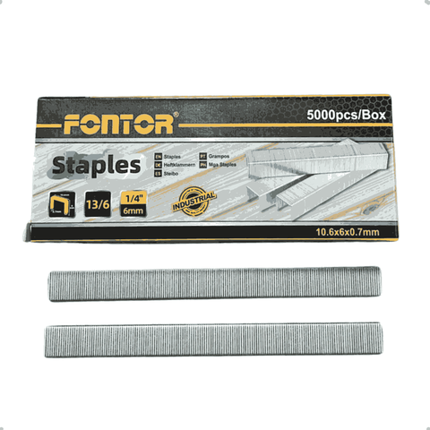 Grampos Industriais Galvanizado 13/6 - Caixa com 5000 Unidades