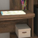 Ver imagem 6 de Conjunto para Quarto com Painel TV 42' e Escrivaninha com Estante Native Espresso Móveis