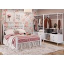 Ver imagem 1 de Quarto Estilo Provençal com Cama de Casal e Closet Bella Espresso Móveis