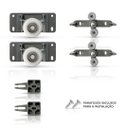 Ver imagem 2 de Sistema Roldana DT 03 Para Porta De Correr Armário