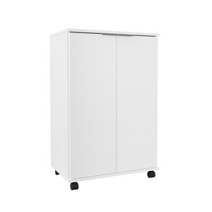 Armário Multiuso Sapateira para Escritório/cozinha/lavanderia Pratic:branco