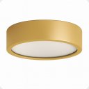 Ver imagem 1 de Plafon D250 Aluminio Teto e27 2 Luzes Lumini Lab - Dourado Champanhe