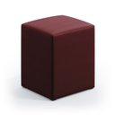 Ver imagem 3 de Poltrona Orion com Puff Izar Suede Bordô Aradecor