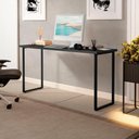 Ver imagem 3 de Escrivaninha Mesa Office Estilo Industrial 120cm Klm Store Preto