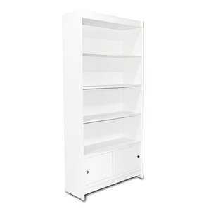 Prateleira com Porta Multiuso Branco 185x92x32cm - Deep