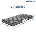 Ver imagem 5 de Colchão Solteiro Espuma D20 Violeta 78x188x12cm Prorelax