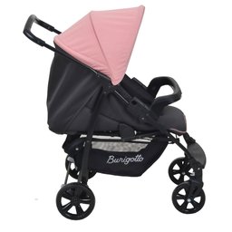 Travel System Burigotto Carrinho de Bebê com Bebê Conforto Ecco + Touring X Rosa - 3