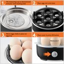 Ver imagem 4 de Elite Gourmet Egc115b Panela Elétrica de Ovos 7-ovos Preto Clássico