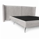 Ver imagem 3 de Cama Casal King e Cabeceira Curva Fernanda Bouclê Moscow Design Moderno
