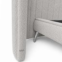 Ver imagem 6 de Cama Casal King e Cabeceira Curva Fernanda Bouclê Moscow Design Moderno