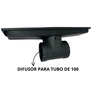 Ralo de Alumínio 15x50 Desenho Dubai com Coletor Saída Baixa Tubo 100mm e Difusor Lateral - 5