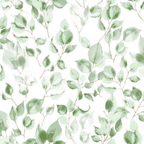 Papel de Parede - Folhas Verde