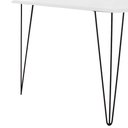 Ver imagem 5 de Mesa Elen Tampo Retangular 140 X 80 Cm De Madeira Branco New Green - Branco