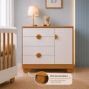 Ver imagem 6 de Quarto de Bebê Completo Apolo | Berço 2 em 1, Cômoda Sapateira 100% MDF